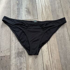 Cosabella solid black bikini bottoms